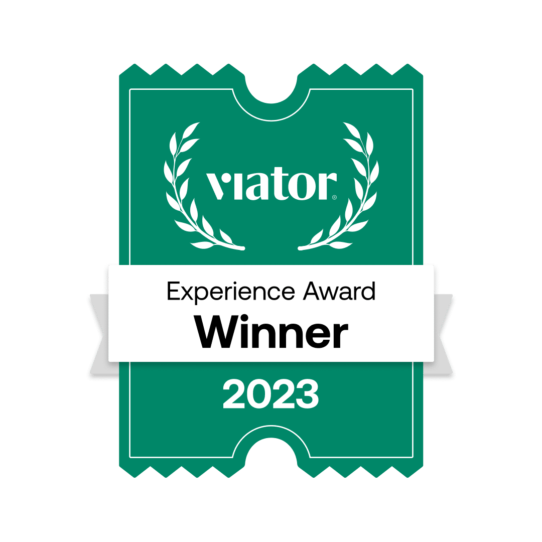 Viator Experience Award Winner 2023