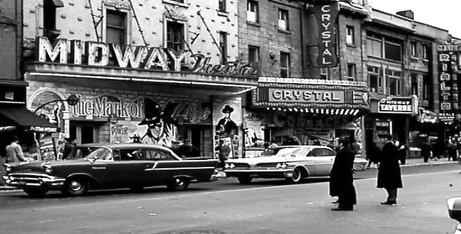 Midway on Saint-Laurent Boulevard Montreal