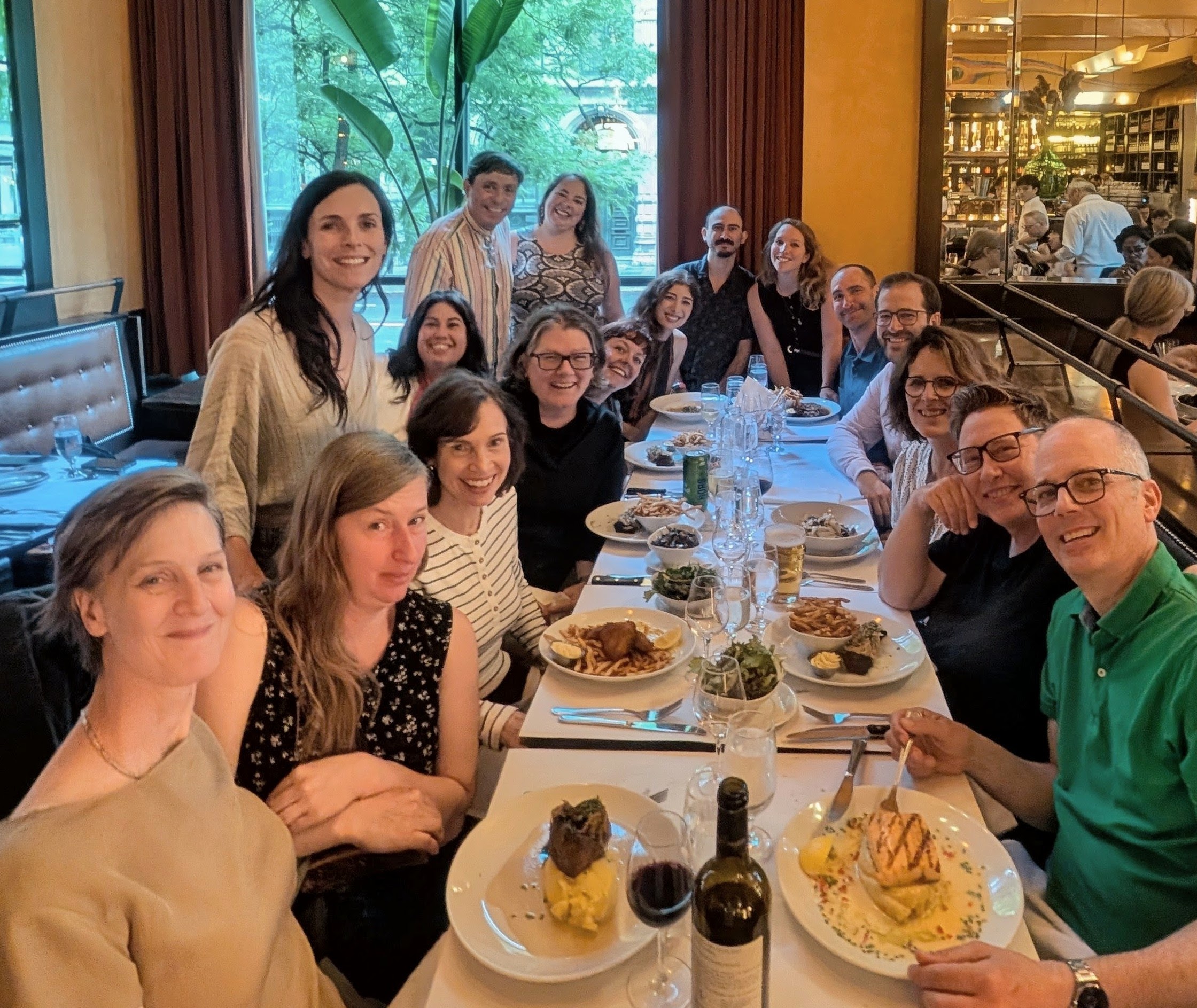 MTL Detours Team 2026 MTL Detours guide team gathered for a group dinner in Montréal.